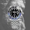 Rolex GMT Master II 126710BLNR Black dial steel — front dial view