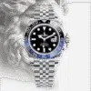 Rolex GMT Master II 126710BLNR — dial detail