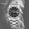 Rolex Datejust 126234 Blue dial steel — front dial view