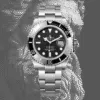 Rolex Submariner Date 126610LN Black dial steel — front dial view