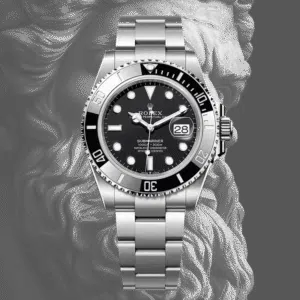 Rolex Submariner Date 126610LN Black dial steel — front dial view