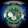 Zenith 3117.3600 Green dial steel — front dial view