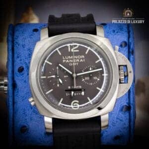 1950 Panerai Luminor GMT Chrono Monopulsante PAM00311 Stainless Steel