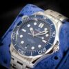 2021 Omega Seamaster Diver 300M Blue Dial 210.30.42.20.03.001 - full set with box and papers
