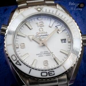 Omega Seamaster Planet Ocean 600M 215.30.40.20.04.001 White Ceramic Dial 39.5mm