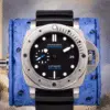 Panerai PAM02305 Black dial steel — front dial view