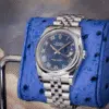 Rolex Datejust 36 Blue Roman Dial 116200 - detail view 5
