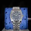 Rolex Datejust 36 Blue Roman Dial 116200 - full set with box and papers