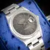 Rolex Datejust 16200 Gray Tapestry Dial - detail view 5