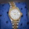 Rolex Lady-Datejust 69173 White Roman Dial - detail view 5