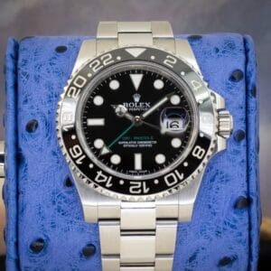 2012 Rolex GMT-Master II 116710LN Black Bezel Black Dial Stainless Steel
