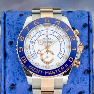 Rolex Yacht-Master II 116681 White Dial Two Tone