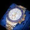 Rolex Yacht-Master II 116681 White Dial Everose Mercedes Hands - detail view 11