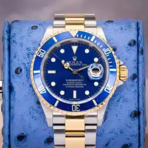 2001 Rolex Submariner 16613 Bluesy Two Tone Full Set 40mm