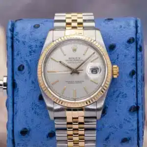 1985 Rolex Datejust 36 16013 Silver Dial Stainless Steel 36mm