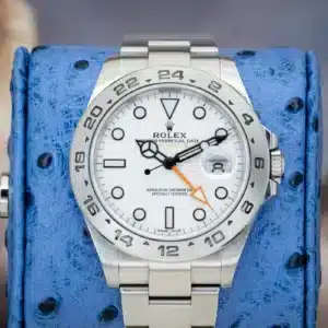 2019 Rolex Explorer II 216570 Polar White Dial Stainless Steel Full Set 42mm