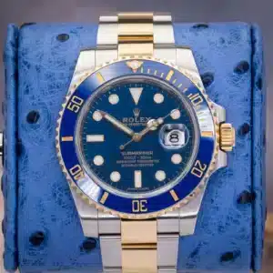 2016 Rolex Submariner Date 116613LB Bluesy Blue Dial Two Tone Full Set 40mm