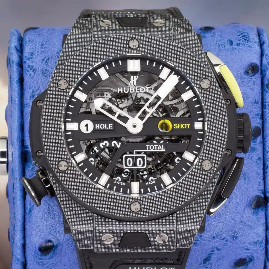 2024 Hublot Big Bang Unico Golf Black Carbon 416.YT 1120.VR Carbon Full Set 45mm