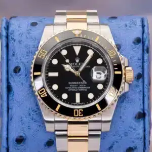 2015 Rolex Submariner 116613LN Black Dial Two Tone Full Set