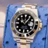 2015 Rolex Submariner 116613LN Black Dial Two-Tone Date Steel Gold Full Set - detail view 10