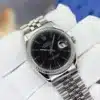 1997 Rolex Datejust 16234 Black Dial Jubilee 36mm Stainless Steel White Gold - detail view 11