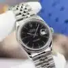 1997 Rolex Datejust 16234 Black Dial Jubilee 36mm Stainless Steel White Gold - detail view 10