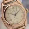 1941 Rolex Oyster Perpetual Bubbleback 3131 18k Rose Gold WWII Era Vintage - detail view 11