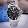 1967 Rolex GMT-Master 1675 Black Matte Dial Black Bezel 40mm Vintage Tritium - detail view 10
