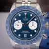 2024 TUDOR Black Bay Chrono Blue 79360B Blue Dial Jubilee Steel Full Set Mint - detail view 14