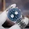 2024 TUDOR Black Bay Chrono Blue 79360B Blue Dial Jubilee Steel Full Set Mint - full set with box and papers