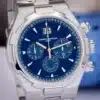 Vacheron Constantin Overseas Chronograph 49150 Blue Dial 42mm Full Set 2019 - detail view 10