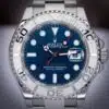 Rolex Yacht-Master 40 2017 Yacht-Master 40 116622 Blue Dial Platinum Box Papers - detail view 7