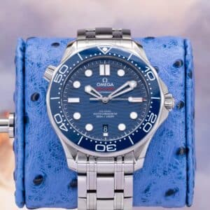 2022 Omega Seamaster Diver 300 M 210.30.42.20.03.001 Blue Dial Steel 42mm