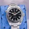 Omega Seamaster Planet Ocean clasp detail