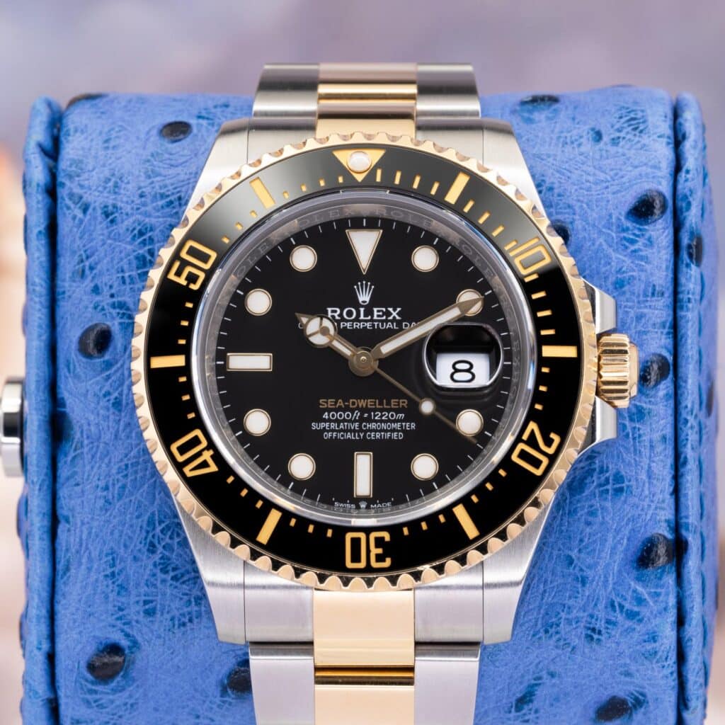 Rolex Sea-Dweller 126603 front dial view