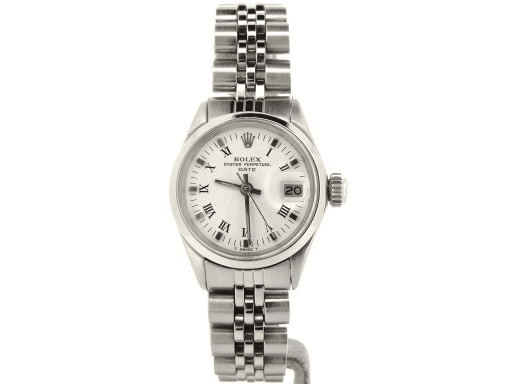 Rolex Oyster Perpetual Lady Date 6516 front dial view