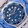 Omega Seamaster Diver 300 M 210.30.42.20.03.001 on wrist