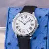Cartier Ronde Must WSRN0031 dial macro