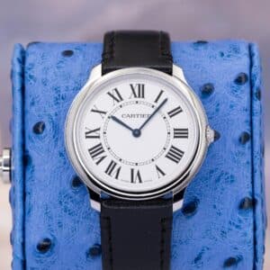 Cartier Ronde Must WSRN0031 Silver Dial Stainless Steel 36mm
