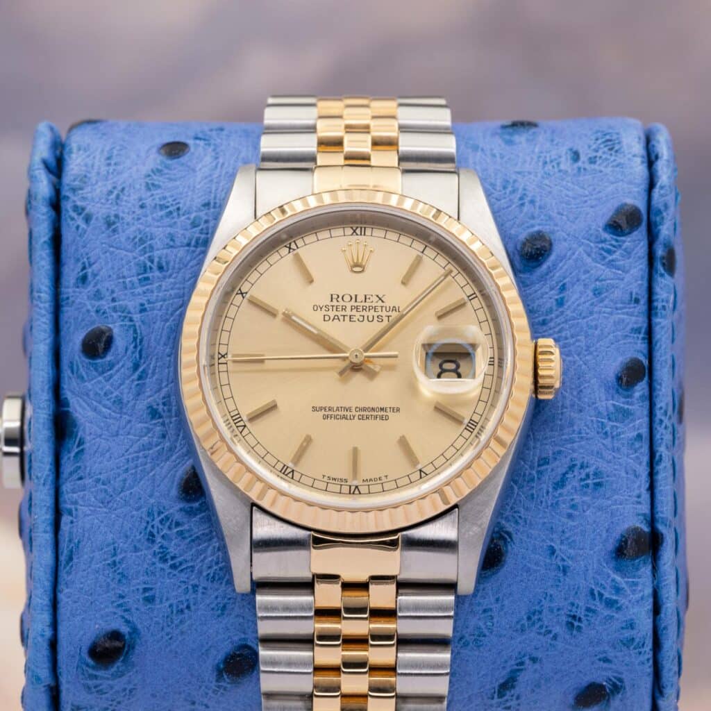 Rolex Datejust 36 16233 front dial view