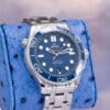 Omega Seamaster Diver 300 M clasp detail