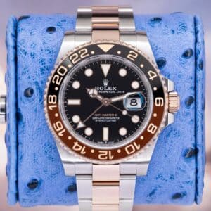 2021 Rolex GMT-Master II 126711CHNR Root Beer Black Dial 18k Yellow Gold &amp; Steel