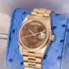 Rolex Day-Date 36 original Rolex service papers warranty card and USA invoice documentation