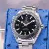 Omega Seamaster Planet Ocean 232.30.42.21.01.001 dial macro