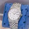 Rolex Land-Dweller 127234 — bezel detail