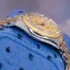 1986 Rolex Datejust 36 16013 Champagne dial Yellow Gold & Steel 36mm — Palazzo Watches & Gems