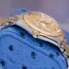 1986 Rolex Datejust 36 16013 Champagne dial Yellow Gold & Steel 36mm — Palazzo Watches & Gems