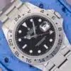 Rolex Explorer II 16570 — caseback with serial