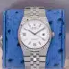 Rolex Land-Dweller 127234 White dial white gold — front dial view
