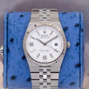 2025 Rolex Land-Dweller 127234 White Dial 18k White Gold Jubilee Box Papers 36mm
